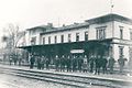 Bahnhof Biebrich-Mosbach (Zustand um 1900)