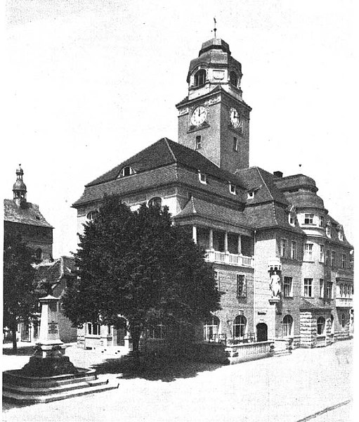 Datei:Rathaus Artern 1908.jpg