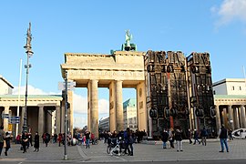 Monument Installation in Berlin, Nov. 2017