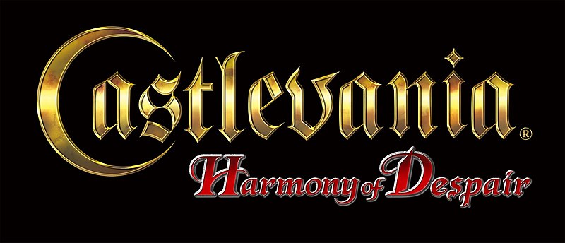 Datei:PressKit CastlevaniaHarmonyOfDespair Logo.jpg