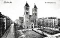 Brüsseler Platz mit Kirche St. Michael (1908)