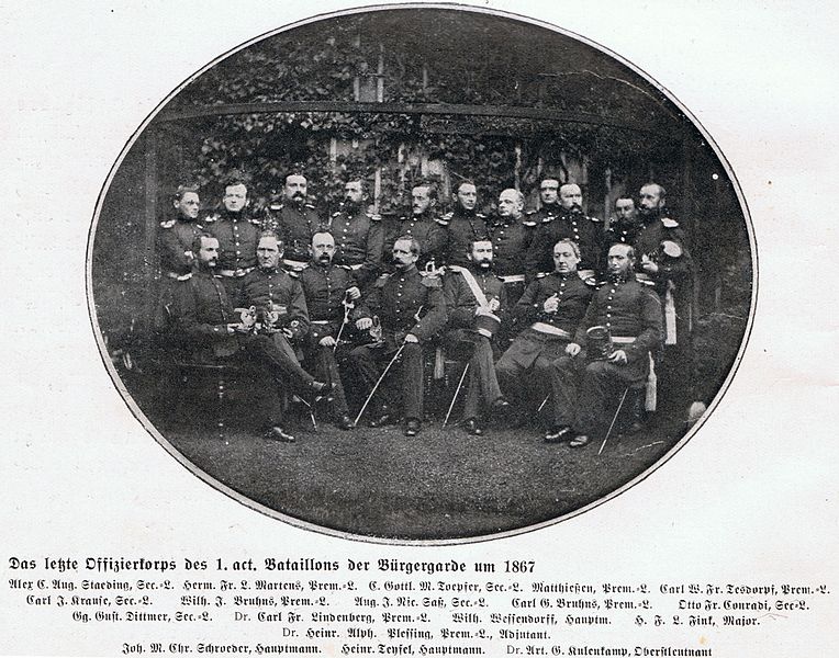 Datei:WP Offizierskorps Lübecker Bürgergarde 1867.jpg