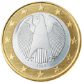 Deutsche 1-Euro-Münze