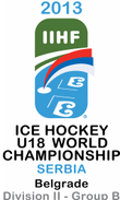 Logo der Weltmeisterschaft der Division IIB der U18-Junioren