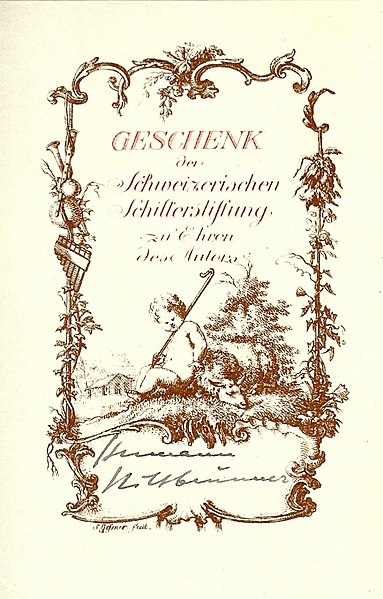 Datei:Widmung mit Autograph Hermann Hiltbrunners.jpg