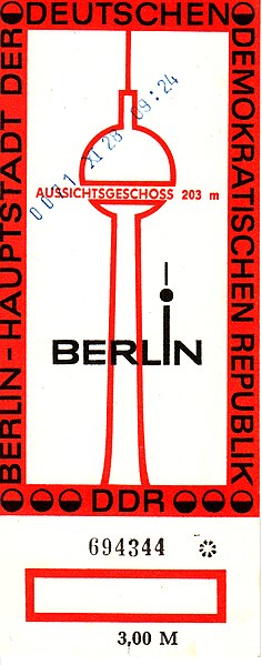 Datei:Fernsehturm Berlin Eintrittskarte Aussichtsgeschoss.jpg