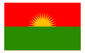 Flagge der Partei für ein Freies Leben in Kurdistan