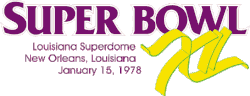 Logo des Super Bowl XII