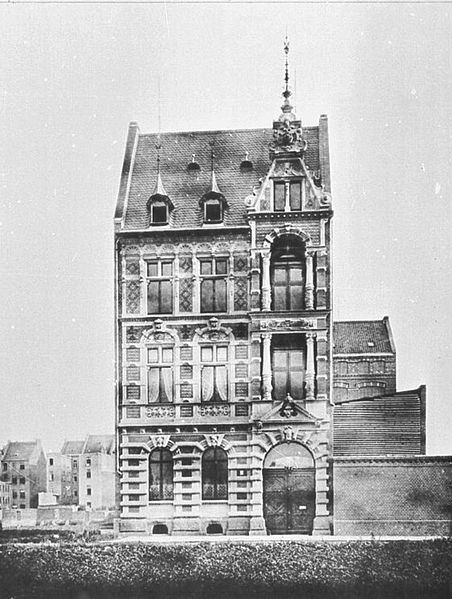 Datei:Köln - Belgisches Viertel Maastrichter Straße 45, 1885, Architekt O. Vohl, RBA.jpg