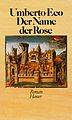 Der Name der Rose, dt. Erstausgabe 1982