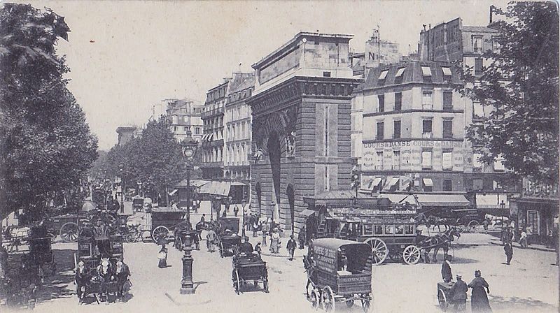 Datei:Paris - Boulevard Saint-Martin etwa 1890.jpg