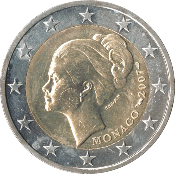 Datei:€2 commemorative coin Monaco 2007.png