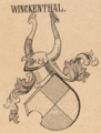 Wappen der Winkentaler nach Gustav Adelbert Seyler