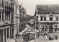 Straßenbahn Nordhausen, 1912, Kornmarkt Blickrichtung Töpferstrasse