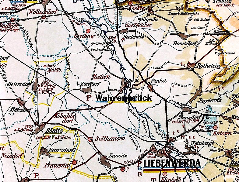 Datei:Nebelsieck Greischel 1910 (Kreiskarte) Wahrenbrück IMG 7370.JPG