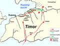 Japanische Invasion in Kupang im Februar 1942