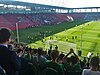 Spiel der 1. Hauptrunde des DFB-Pokals 2019/20 im Audi-Sportpark zwischen dem VfB Eichstätt und Hertha BSC (1:5) – Spieler, Trainer und Betreuer des VfB Eichstätt bedanken sich bei den Heimfans