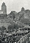 Festakt zur Pflanzung der ersten Luthereiche am 31. Oktober 1917