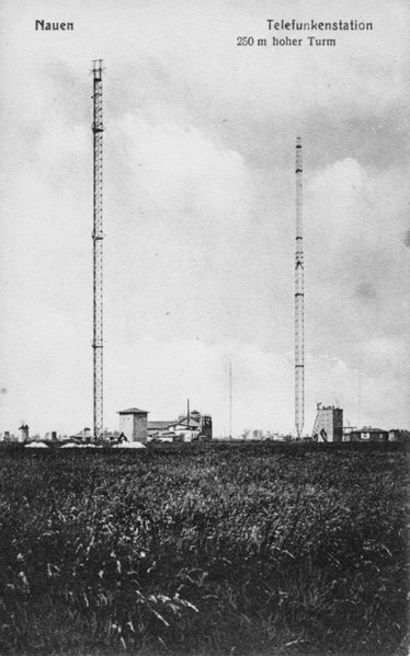 Datei:Telefunkenstation-Nauen (1918).jpg