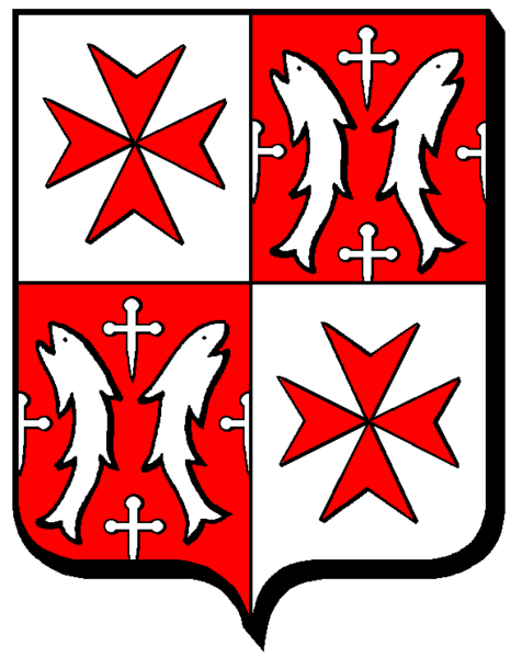 Datei:Blason Vennezey 54.png