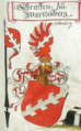 Wappen der Graffen von Orttenburg, im Wappenbuch des churbayrischen Adels, 1560