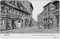 Karlsplatz Apolda mit Geschäft Jakob Raphael 1904