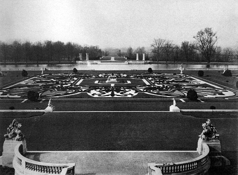 Datei:Schloss Nordkirchen, Nordgarten, 1911.jpg