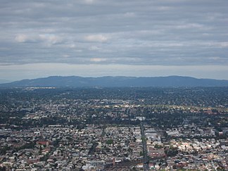 Die Dandenongs vom Eureka Tower gesehen