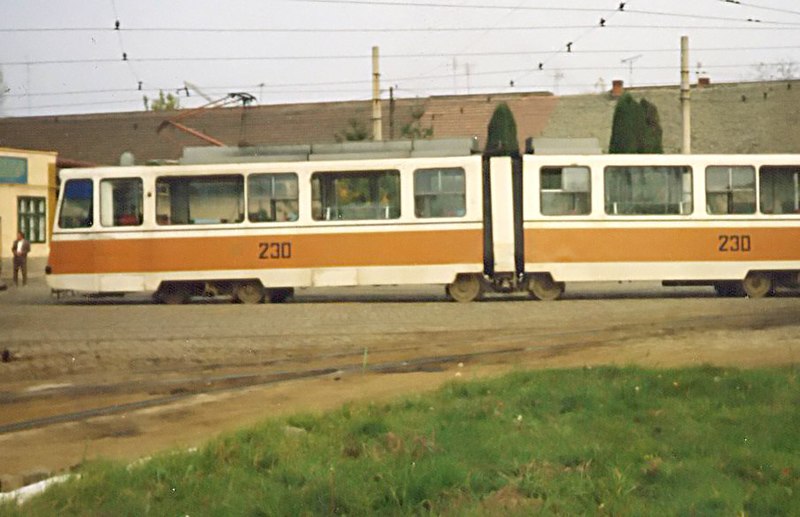 Datei:Tramvai Timisoara tramvai articulat 230-MJ.jpg