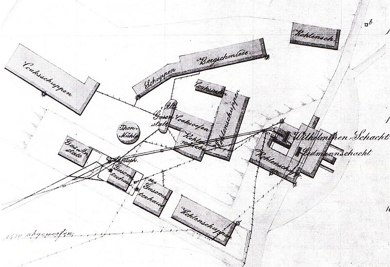 Datei:Wilhelminenschacht Burgk Lageplan.jpg