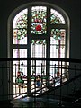 Ornamentfenster im Gymnasium Leopoldinum, Detmold