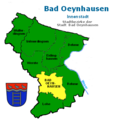 Ortsteile der Stadt Bad Oeynhausen - Innenstadt