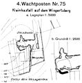 Kleinkastell Auf dem Wingertsberg KK Wp 4/75