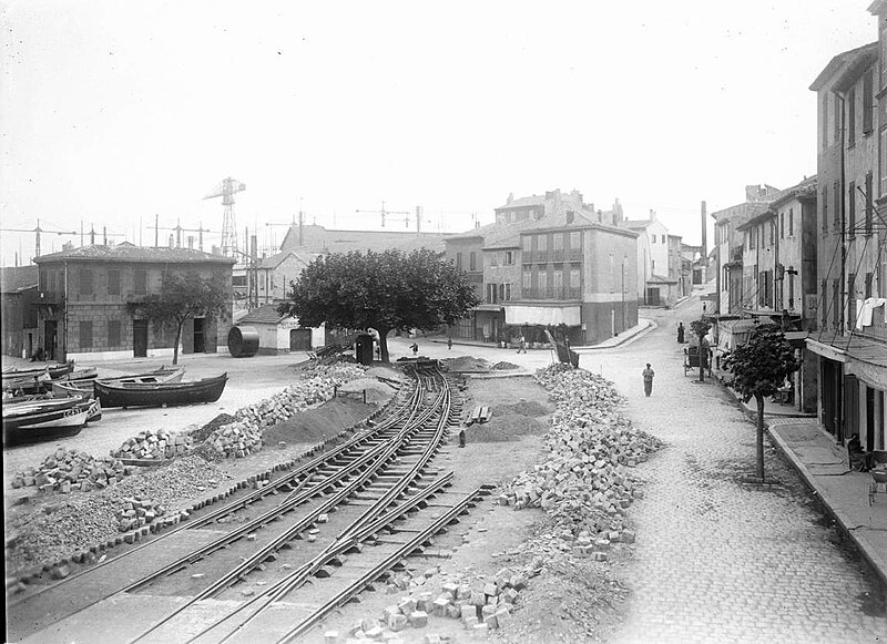 Datei:Gleisbau in La Ciotat-l’Escalet 1916.JPG