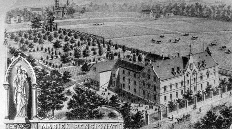 Datei:Marienschule Opladen um 1880.jpg