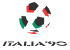 Logo der Fußball-Weltmeisterschaft 1990