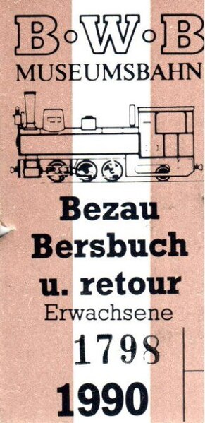 Datei:Fahrkarte der Bregenzerwald-Museumsbahn aus der Saison 1990.jpg