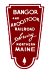 Logo der Bangor and Aroostook