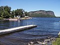 Ufer am Moosehead Lake, ME