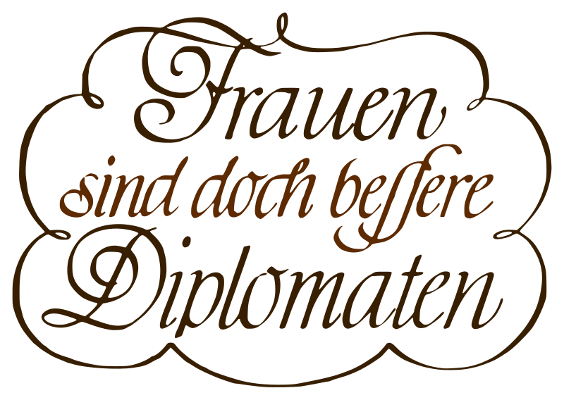 Datei:Frauen sind doch besser Diplomaten Logo 001.svg