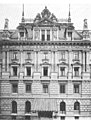 Der Mittelbau des Continental-Hotels an der Neustädtischen Kirchstraße. Foto: Wilhelm Wicke, 1885.