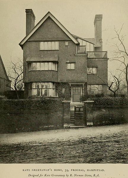 Datei:Kate Greenaways Haus in Hampstead.jpg