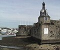 Südwestliche Mauerecke von Concarneau