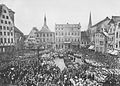 Der Alte Markt 1875, Blick zur Westseite