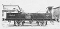 Werksfoto der MAN zum offenen Güterwagen nach Blatt 086 aus dem WV von 1879