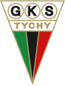 Wappen des polnischen Fußball- und Eishockeyvereins „GKS Tychy”
