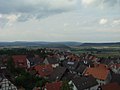 Blick vom Rhoder Kirchturm nach Norden