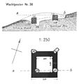 Wp 1/38 Grundriss und Schnitt