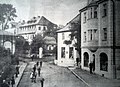 Humboldthaus als Eckhaus um 1900