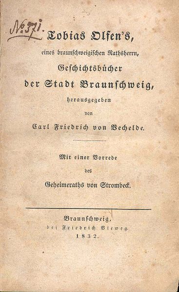 Datei:Carl Friedrich von Vechelde Tobias Olfen (1832).jpg